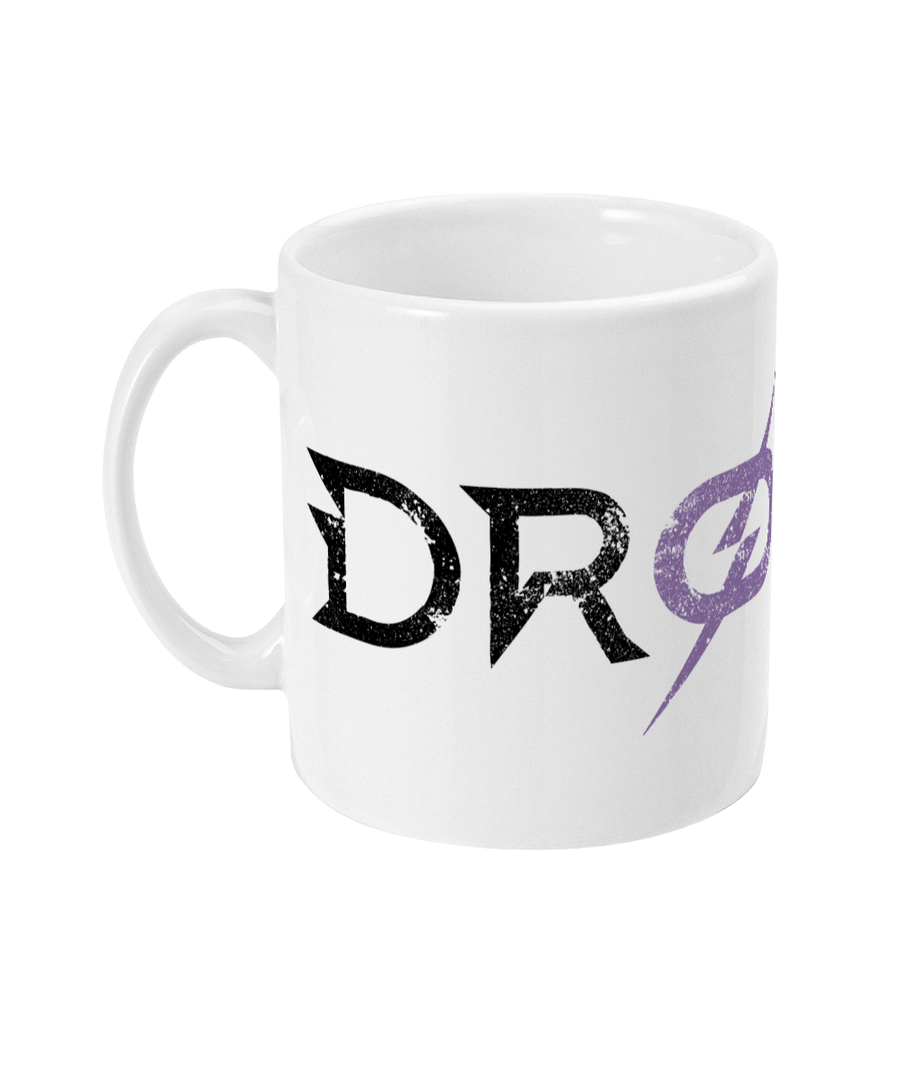 CM01: Drones Logo Design (11oz White Coffee Mug)