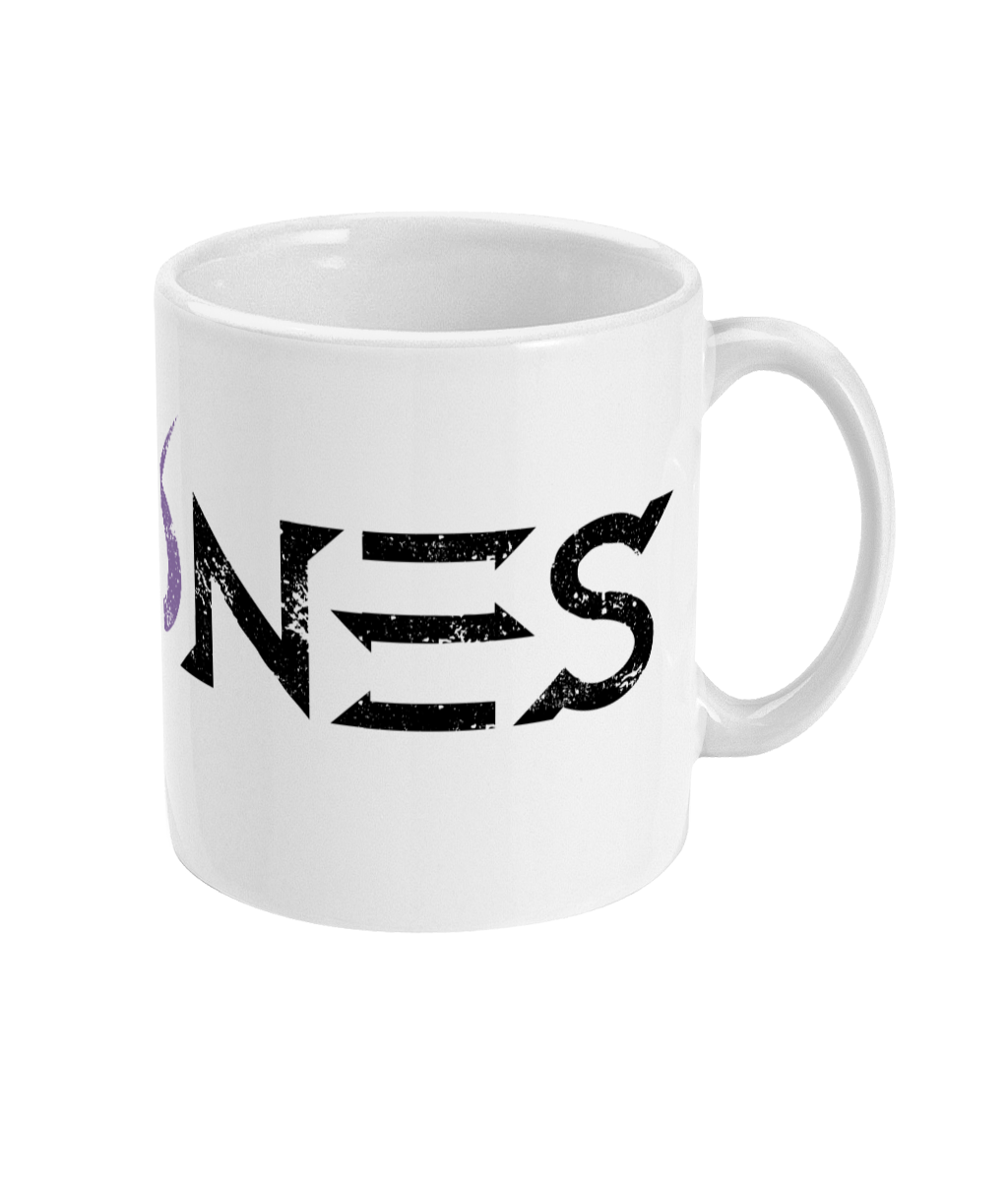 CM01: Drones Logo Design (11oz White Coffee Mug) - Image 2