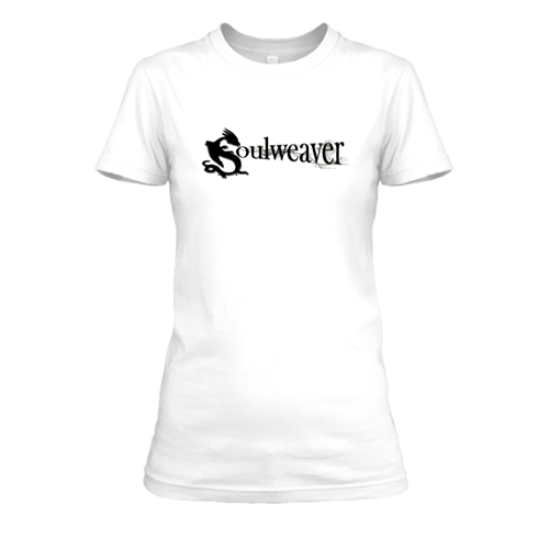 Soulweaver: Logo Design Ladies White T-Shirt