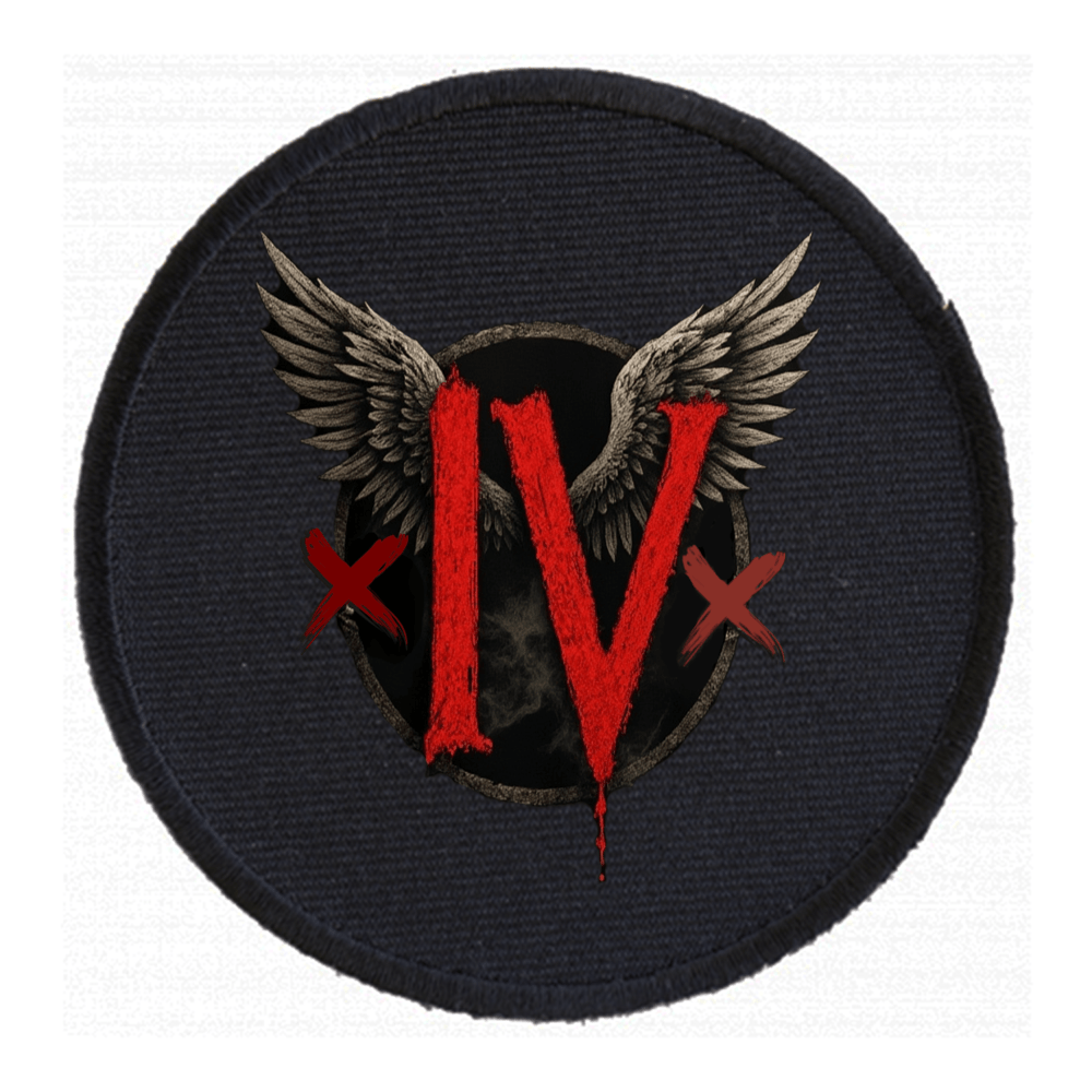 PC01: Room IV Logo (8cm Circle Patch)