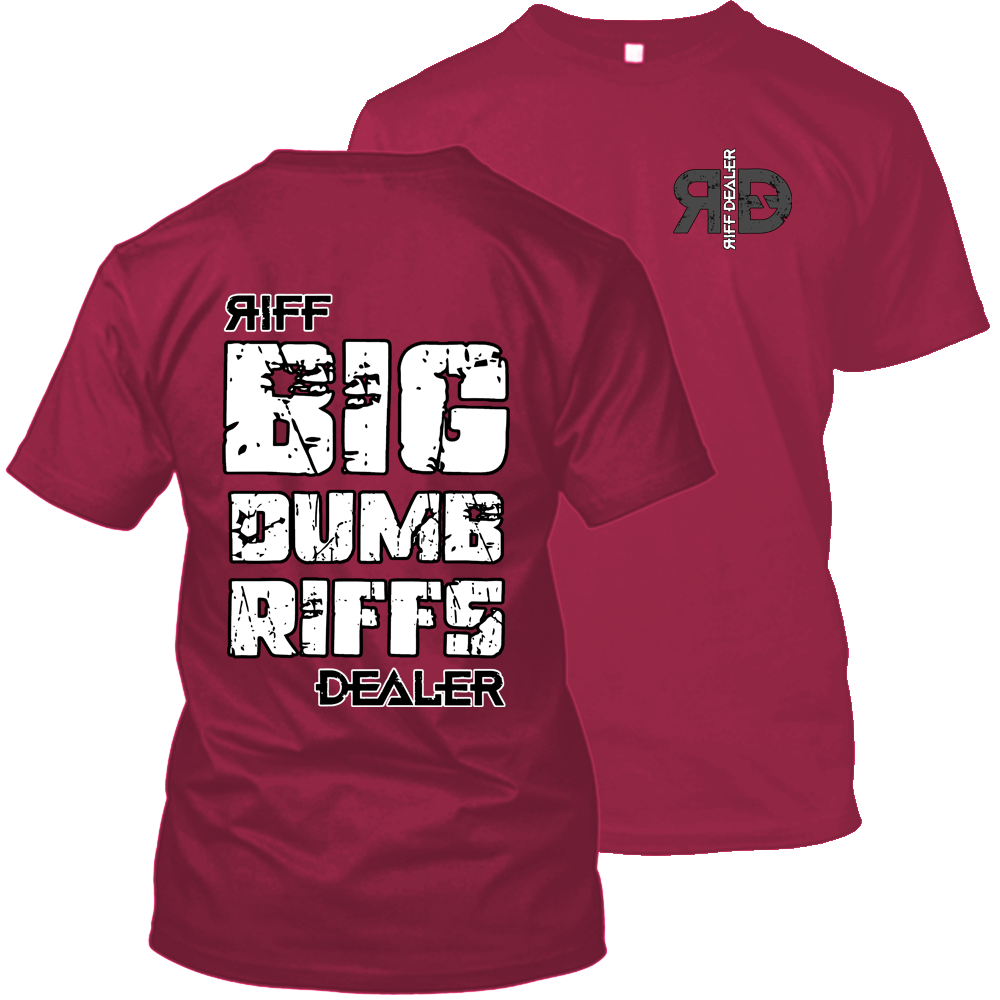 GD01-DS: Riff Dealer (Regular Fit Red T-Shirt)